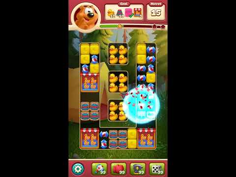 Toon Blast Level 7782 - NO BOOSTERS 🐻🐺🐱 | SKILLGAMING ✔️