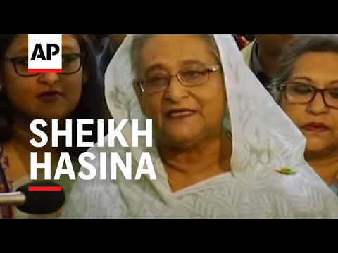 PM and Opposition leader vote in Bangladesh election