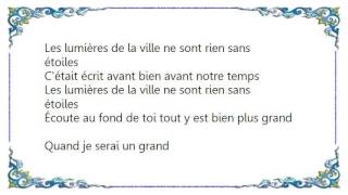 Fréro Delavega - Quand Je Serai Un Grand Lyrics