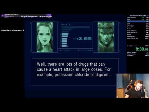 Metal Gear solid The twin snakes | Very easy Speedrun | 1:04:17