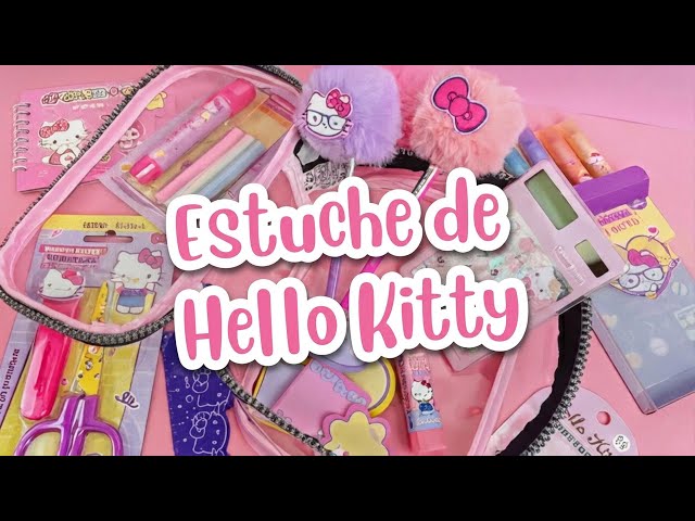 Vídeo relacionado con Get Trend Hello Kitty Sanrio Album Scrapbook con Cuaderno Boligrafos Pegatinas, Material Escolar y Papeleria Aesthetic, Kit Manualidades Niños (Multi Hello Kitty)
