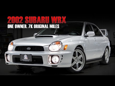 7k Original-Mile - One Owner - 2002 Subaru Impreza WRX - Tastefully Modified!