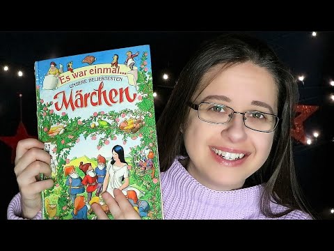 ASMR 🌹 Christmas Fairy Tale 🌹 "Snow White and Rose Red"