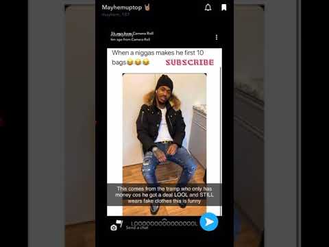 Mayhem UpTop Exposing Russ Splash On Snapchat😯Things Get Heated🔥 #ItsAllJustEntertainment