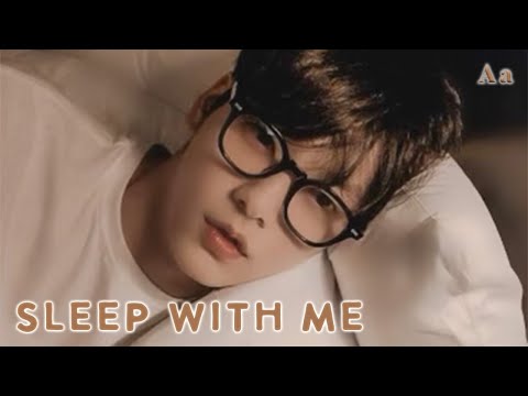 sleep with your boyfriend soobin | rain, breathing, and white noise asmr