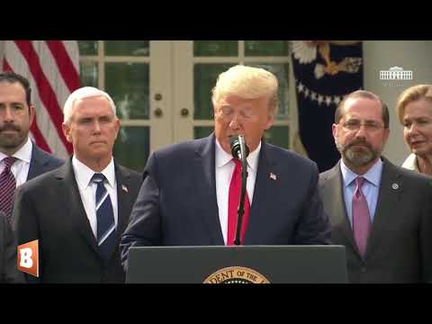 Donald Trump Declares National Emergency over Coronavirus