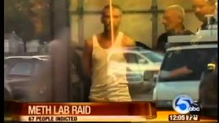 Meth lab bust
