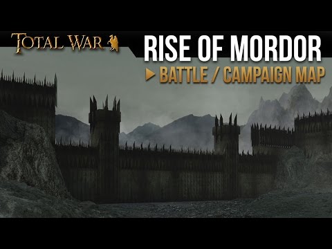Total War: Rise of Mordor - Battle and Campaign Map