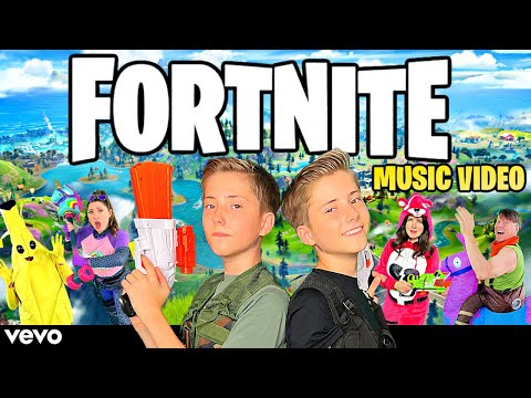 FAMILY SINGS - “Chug Jug With You” (FORTNITE MUSIC VIDEO) Number One Victory Royale! (Cover) 🎤🌟