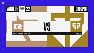 Worlds 2022 - Group Stage - D8 - RNG vs GENG TIEBREAK