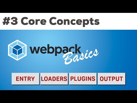 THE WEBPACK CORE CONCEPTS | Webpack 2 Basics Tutorial