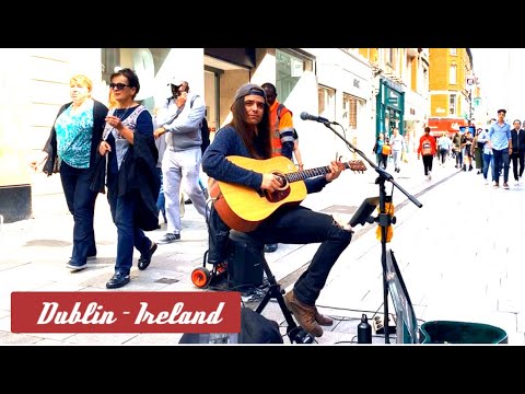 BILLIE JO SPEARS - BLANKET ON THE GROUND COVER | AWESOME BUSKER IN DUBLIN