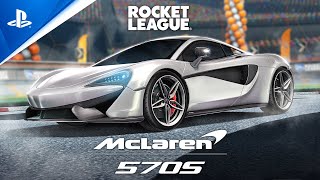 PlayStation Rocket League - McLaren 570S 2021 Trailer | PS4 anuncio