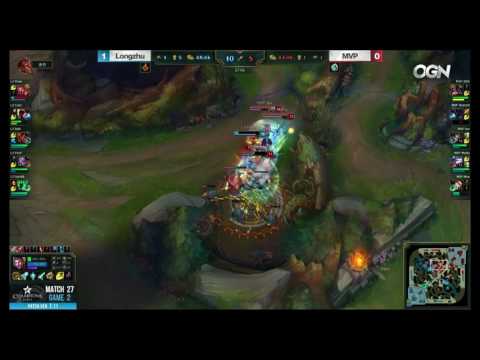 MVP vs LZ Highlights Game 2 LCK SUMMER 2017 MVP vs Longzhu By Onivia