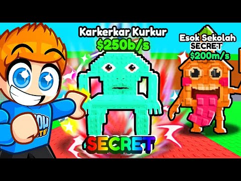 ADMIN DAŁ MI NOWE *SECRET* BRAINROTY w Steal a Brainrot!