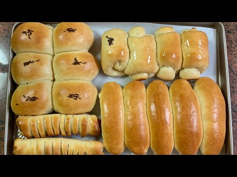 No-Mixer Soft Bread Rolls (Roti Empuk, Roti Coklat, Roti Sobek)