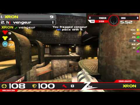 Q3God's Quake Live Qualifier #3 - xron vs vengeur