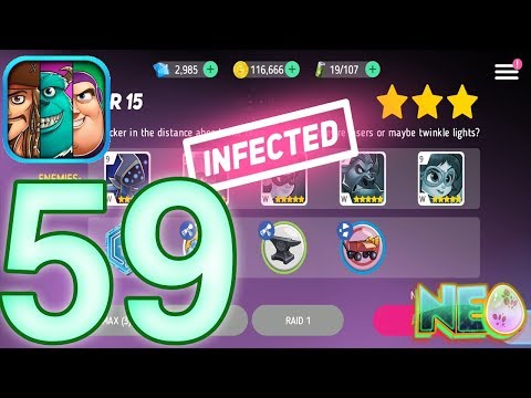 Disney Heroes: Battle Mode Gameplay Walkthrough Part 59 - Infected Areas! (iOS, Android)