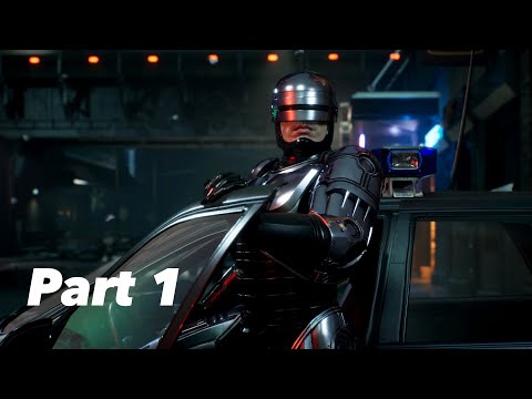 ROBOCOP ROGUE CITY PS5 Walkthrough Gameplay Part 1 - INTRO (FULL GAME)