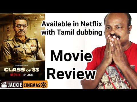 Class of 83 2020 Hindi Movie Review In Tamil By 
