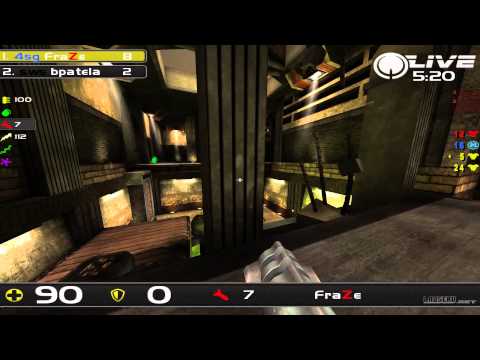 FraZe vs bpatela - DreamHack Winter 2013 Group A Round 1 (Quake Live VOD)