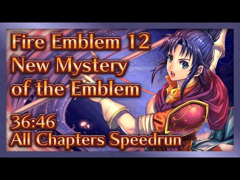 Fire Emblem 12: New Mystery of the Emblem (All Chapters) World Record - 36:46