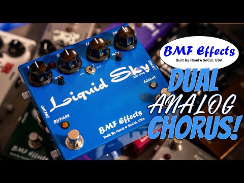 BMF Effects Liquid Sky Deluxe Dual Analog Chorus - BRAND NEW image 7