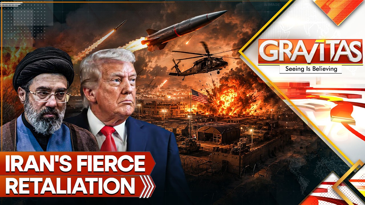 Iran Unleashes Fury on US Base in Jordan, Frustrated Trump Erupts Over Nuke Question | GRAVITAS LIVE