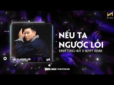 NẾU TA NGƯỢC LỐI REMIX - ĐINH TÙNG HUY X HUY PT REMIX | TỰ CHO NHAU HAI ĐƯỜNG LỐI REMIX- HOT TIK TOK