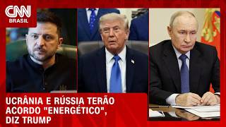 Vídeo: Trump diz que Ucrânia e Rússia concordaram com “cessar-fogo energético” | CNN AGORA