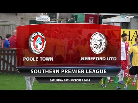 Poole Town v Herefrord Utd 18th October 2014