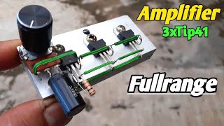 Download lagu Mini Power Amplifier 12 volt ||Tip 41 mp3