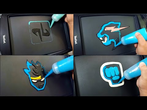 Famous Youtubers Logo@Ninja @MrBeast @dudeperfect @PewDiePie