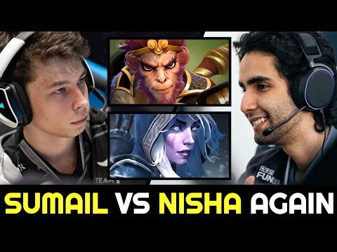 SUMAIL vs NISHA again — Monkey King vs Drow Ranger