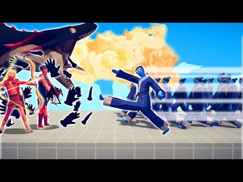 EVERY STRONGEST BOSS vs 100x TAEKWONDO | TABS - Totally Accurate Battle Simulator