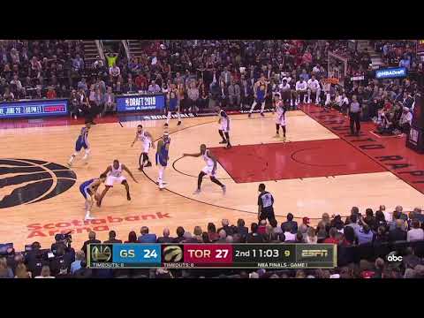Norman Powell All Game Actions 2019 NBA Finals Game 1 Warriors vs Raptors Highlights