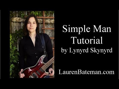 Simple Man Guitar Tutorial