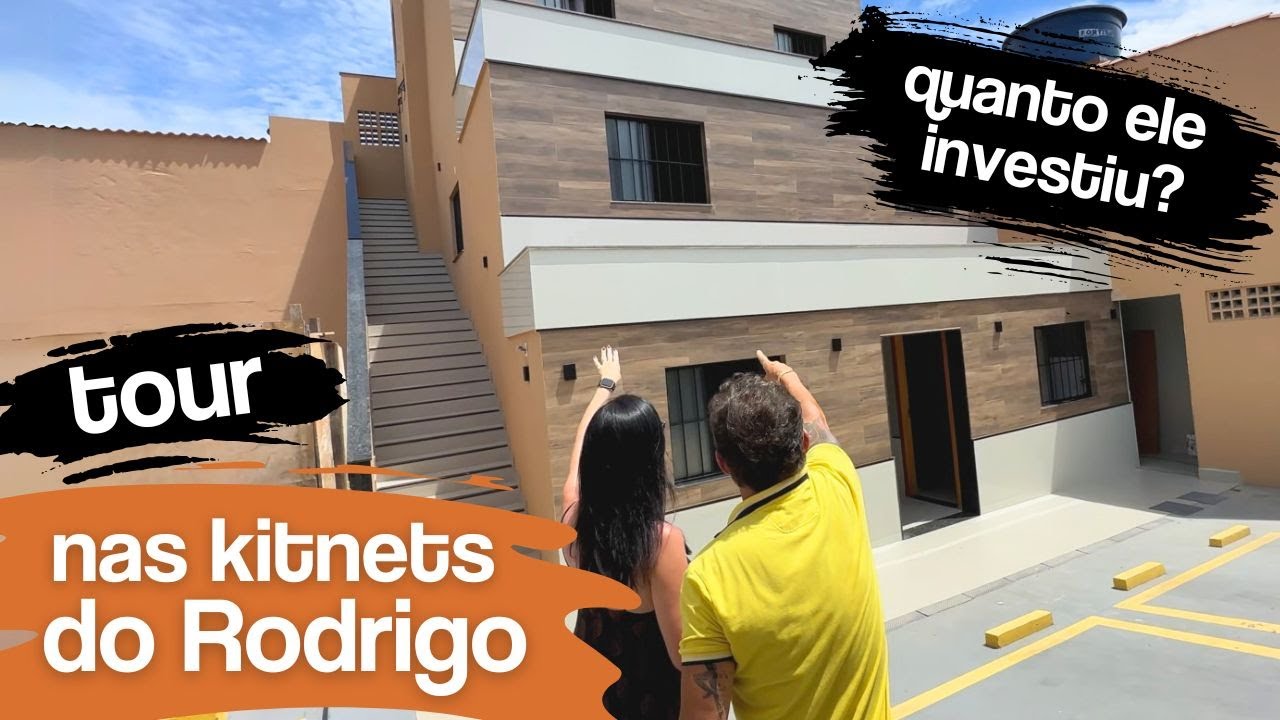 Tour Completo + Investimento e Lucro Revelados pelo Rodrigo / De Casa Antiga a 8 Kitnets!