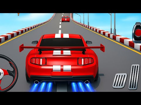 Mega Ramp Monster Car Racing 3D - Extreme Car Stunts - Android Gameplay