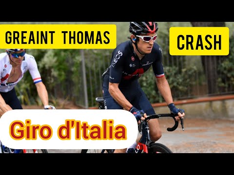 Giro 2020 stage 3 / Crash of Geraint Thomas /chute de Geraint thomas / Giro d'Italia