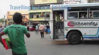 preview picture of video 'Travelling by bus in Sri Lanka'