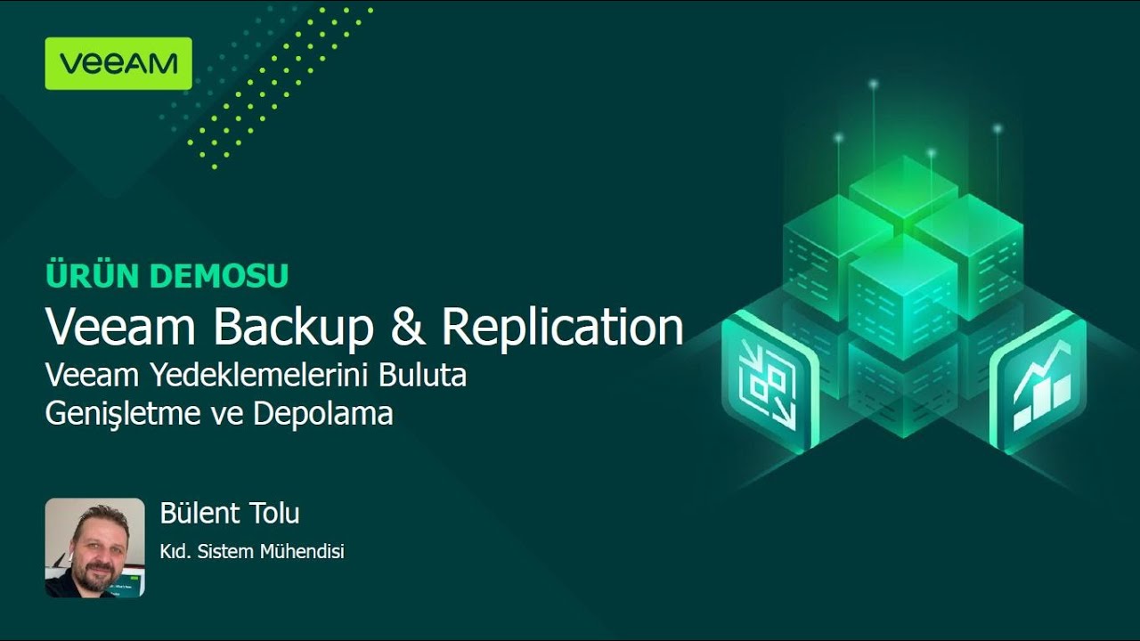 Veeam Backup & Replication — Yedeklemeleri Buluta Genişletme ve Depolama video