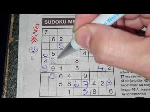 17th week Lockdown! (#2625) Medium Sudoku puzzle. 04-13-2021