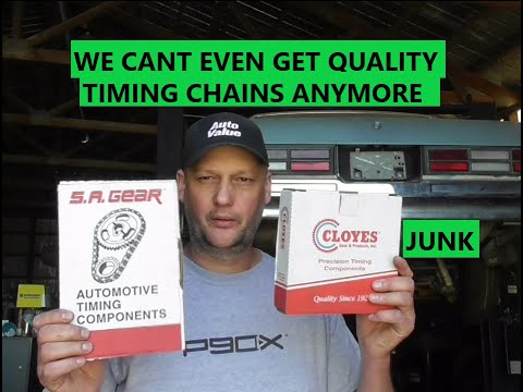 cloyes timing chain sets are total JUNK! bet you installed it anyways fool! sbc 350 build