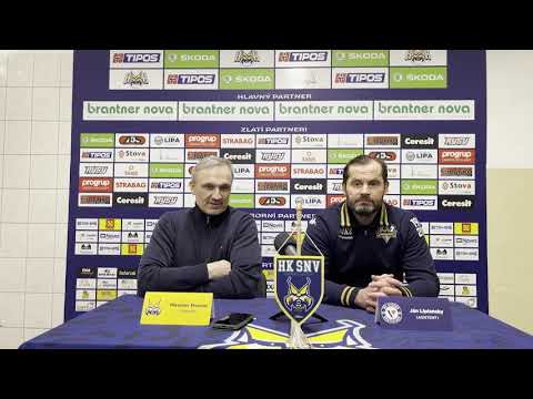 Tlačová konferencia po zápase proti HC Slovan Bratislava (38. kolo)
