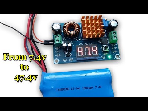 XH-M411 Digital Step Up Power Module Boost DC-DC 3 V-35 V to 5 V-45 V Voltage