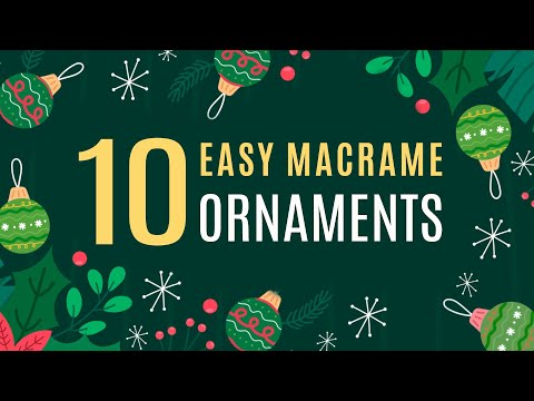 DIY Rope Gnomes EASY Macrame Christmas Crafts