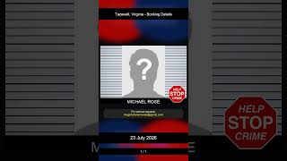 Tazewell, Virginia Booking Records - 23 July 2026