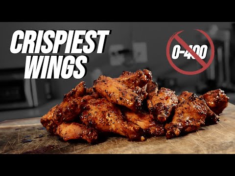 The SECRET to CRISPY Smoked Chicken Wings SUPER EASY
