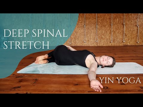 Deep Spinal Stretch Yoga || 35-min Yin Yoga for Back & Spine to Release Back Tension.